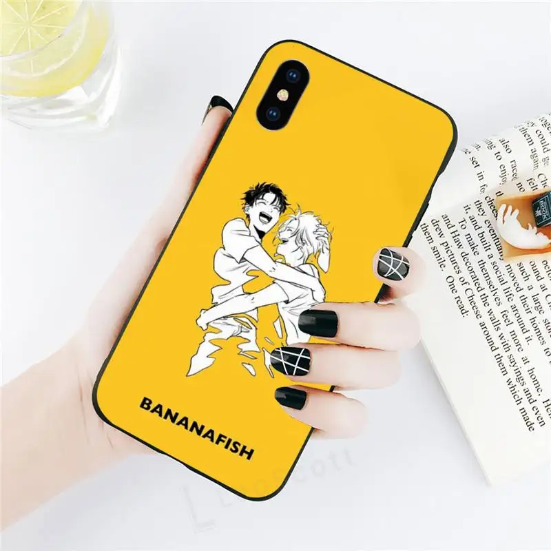 

Banana Fish high quality shell Phone Case for iPhone 11 12 pro XS MAX 8 7 6 6S Plus X 5S SE 2020 XR