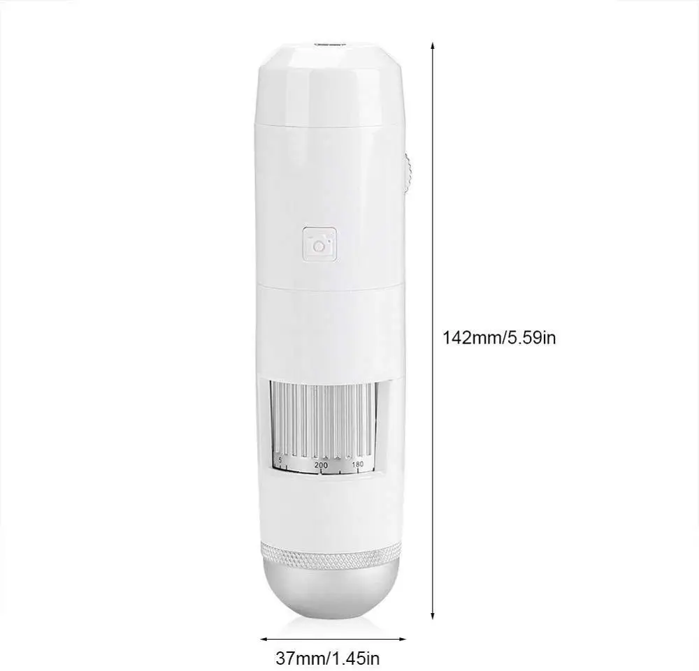 

Professional 5-200X 200MP Wireless WiFi Hair Follicle Facial Body Skin Care Analyzer Microscope Health Machine Tool