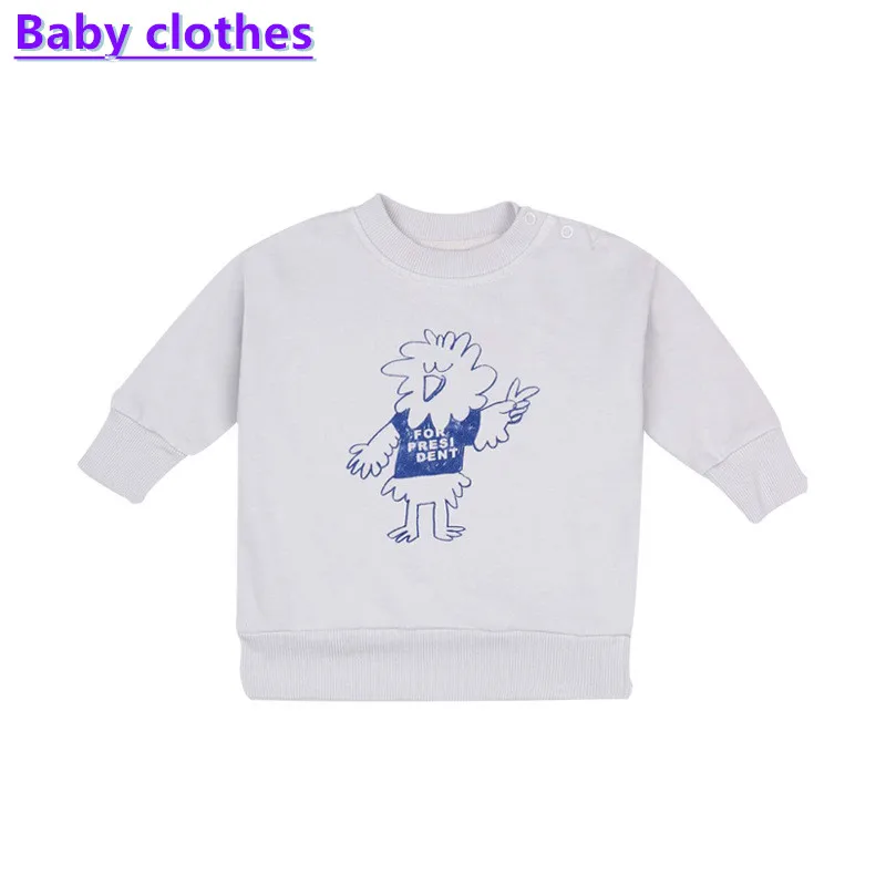 

Pre-sale 2021 Spring New BC Cartoon Full Print Baby T-shirt Toddler Girls and Boys Clothes Fashion Clothes