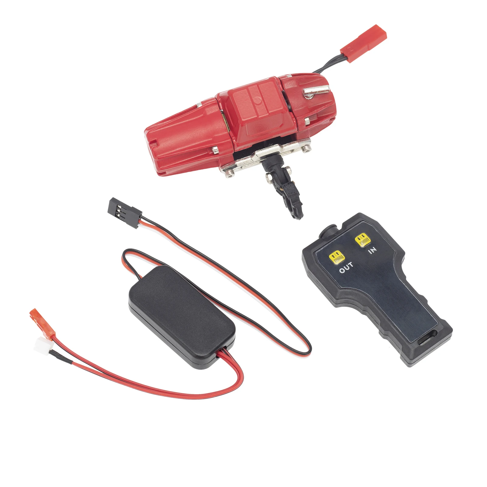 

Электрическая лебедка на радиоуправлении, масштаб 1:10, 6 в, легкая установка, беспроводная игрушка для скалолазания, имитация, аксессуары «сд...