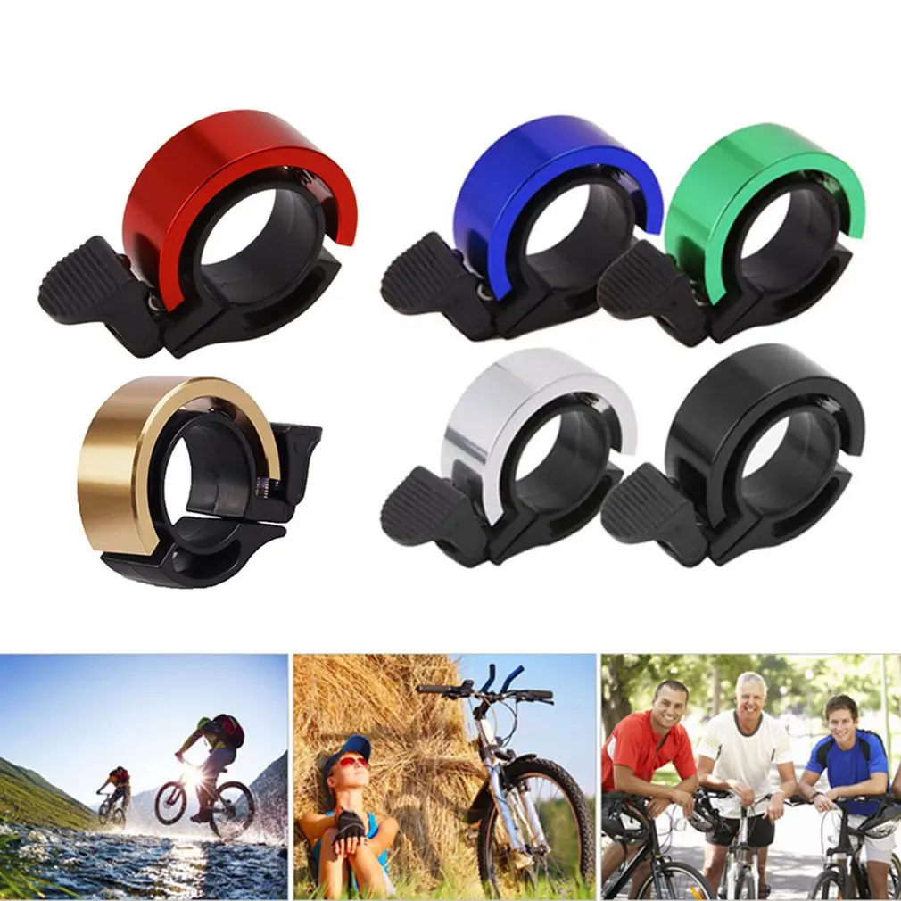 

Bicycle Bell Alloy Mountain Road Bike Horn Sound Alarm Safety Cycling Handlebar Aluminum Alloy Bicycle Ring Bell Bike Accessries