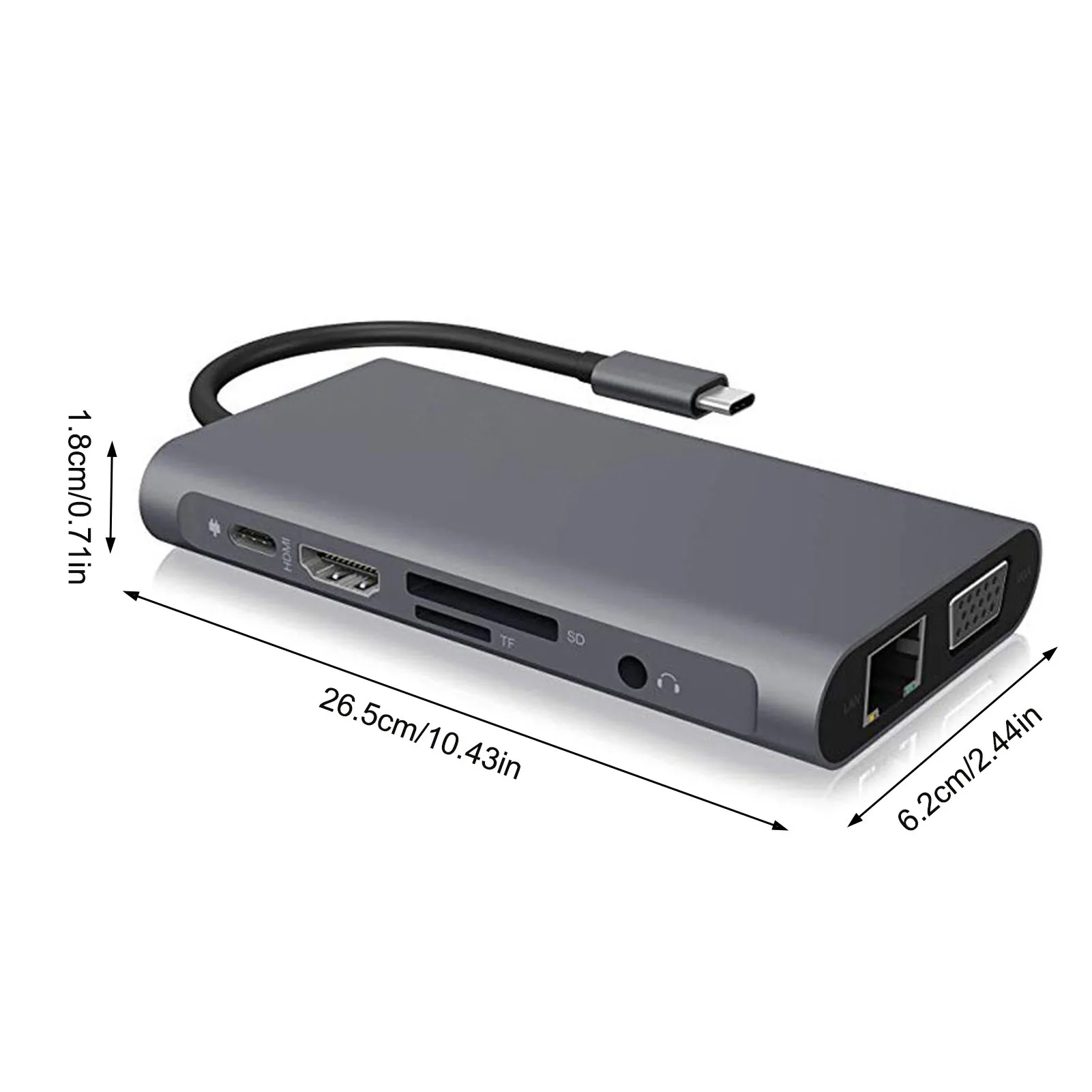 USB 3, 0    10  1  C HDMI VGA USB C PD usb- -