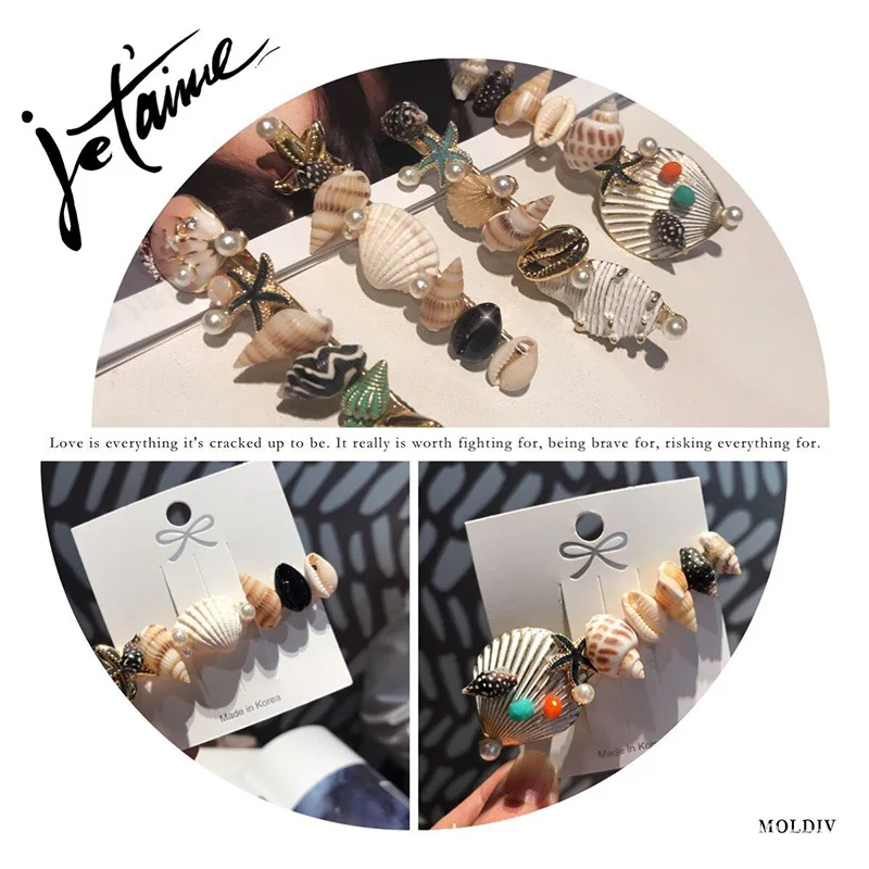 2019/Новинка Сезон лето Пляжная украшения для волос модные подражание жемчужная