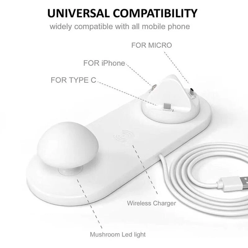 5 usb зарядное гриб внешний вид Quick Charge мобильный телефон зарядная станция Быстрая