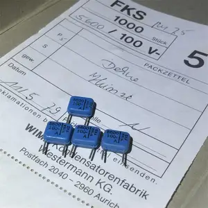 30 шт. Германия WIMA оригинальная коробка старше синий ФКС 5600PF 100V звуковой лихорадки муфта постоянной ёмкости, универсальный конденсатор Бесплатная доставка