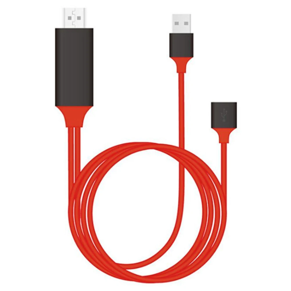 Ультра высокая скорость HDMI к телевизору кабель подходит для всех мобильных