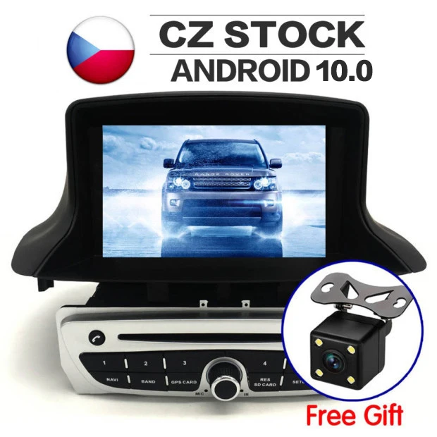 Магнитола на Android 10 0 с GPS для Renault Megane 3 Fluence 2009 2010 2011 2012-2015 автомобильный DVD-плеер