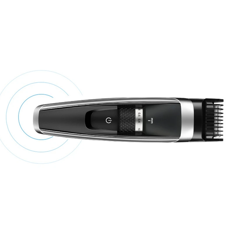 

Professional Washable Hair Cutter Powerful Shaver Beard Trimmer Rechargeable Universal Barber Hair Clipper Titanium Blade