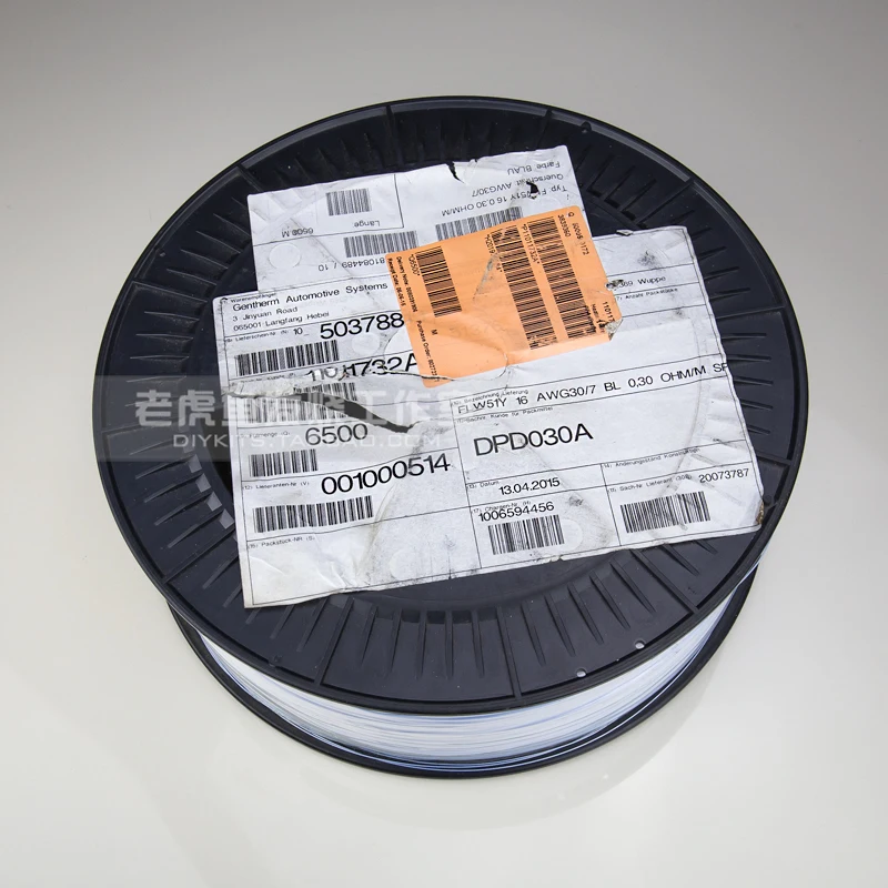1 метр/10 метров Италия оригинальный Prysmian тефлоновый посеребренный провод DIY для