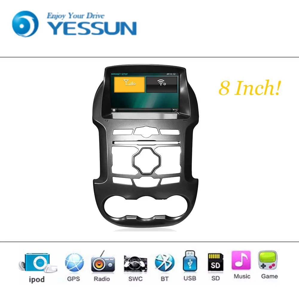 Автомобильный DVD плеер Android Wince система для Ford Ranger Авторадио автомобильное радио