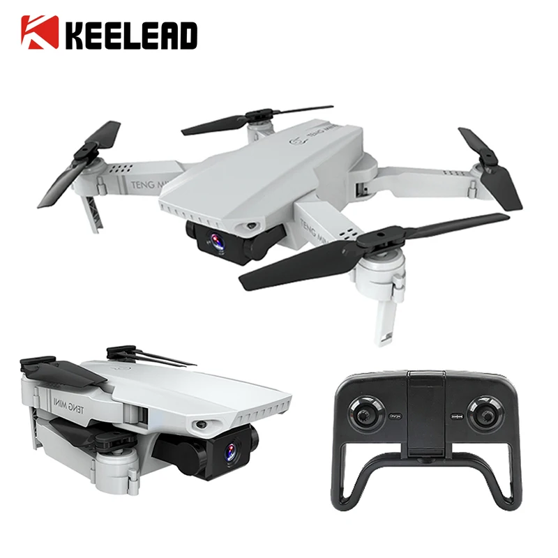 Новейший Дрон KF609 4K с одной камерой 720P Wi-Fi FPV Mini двойная камера оптический поток RC