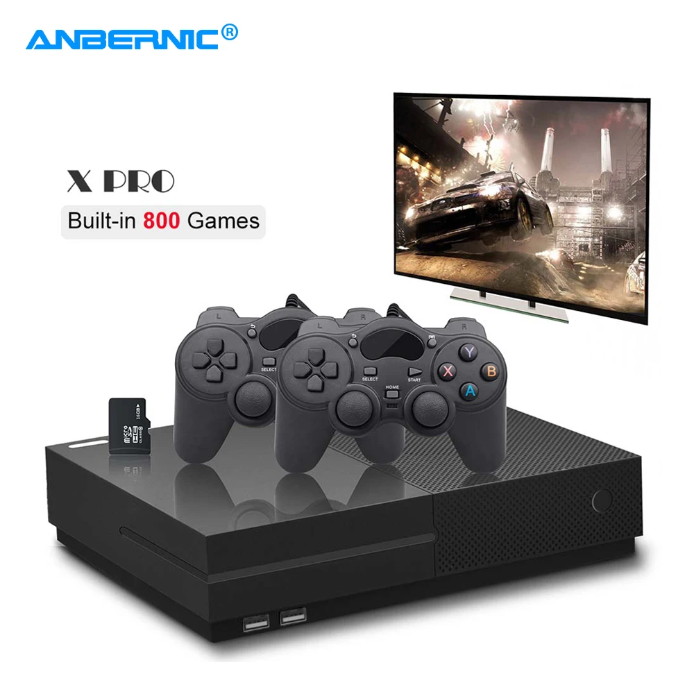 

ANBERNIC XPRO PS1 видео игровая консоль 64-битная ТВ HDMI-совместимая 800 Семейная Игра 43 PS1 игра X Pro Ретро видеоплеер