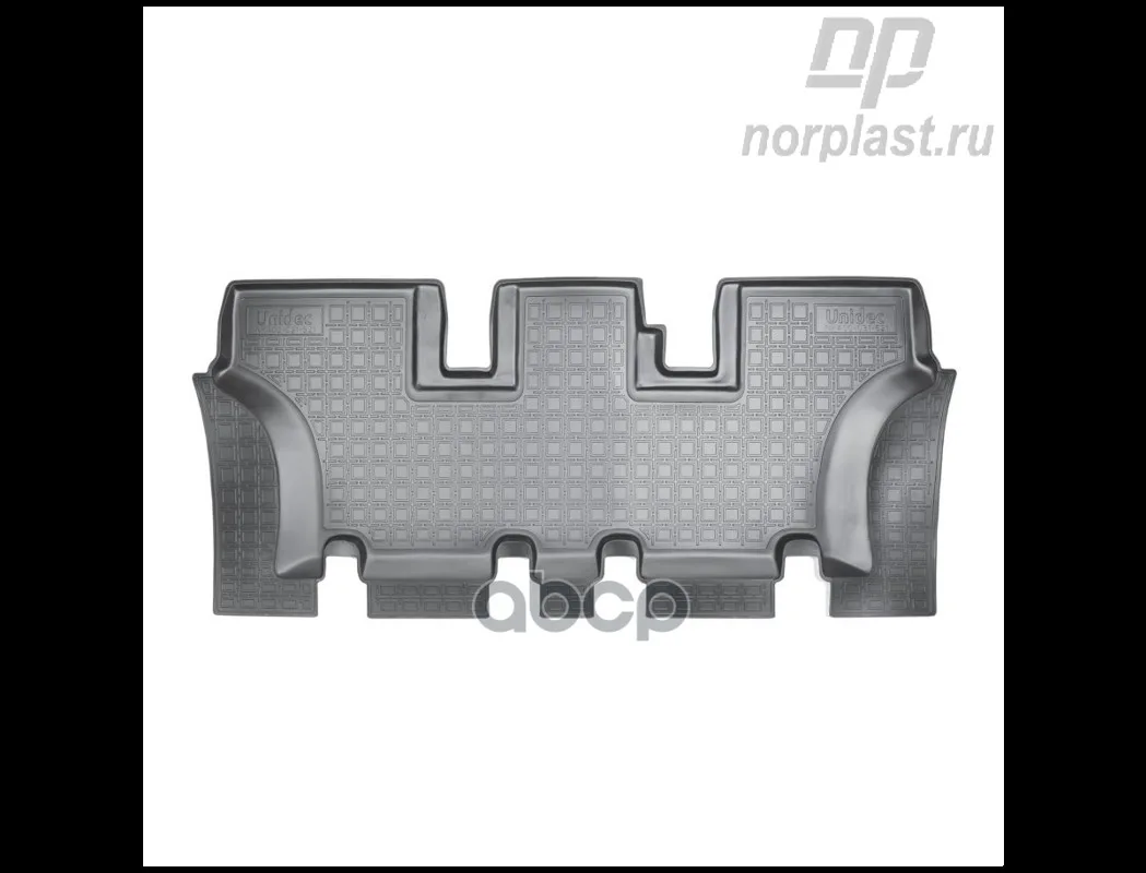 Коврик Huyndai Santa Fe (Dm) 12 (7 Мест) (3 Ряд) (Po) NORPLAST арт. NPA00C31521|Чехлы на автомобильные