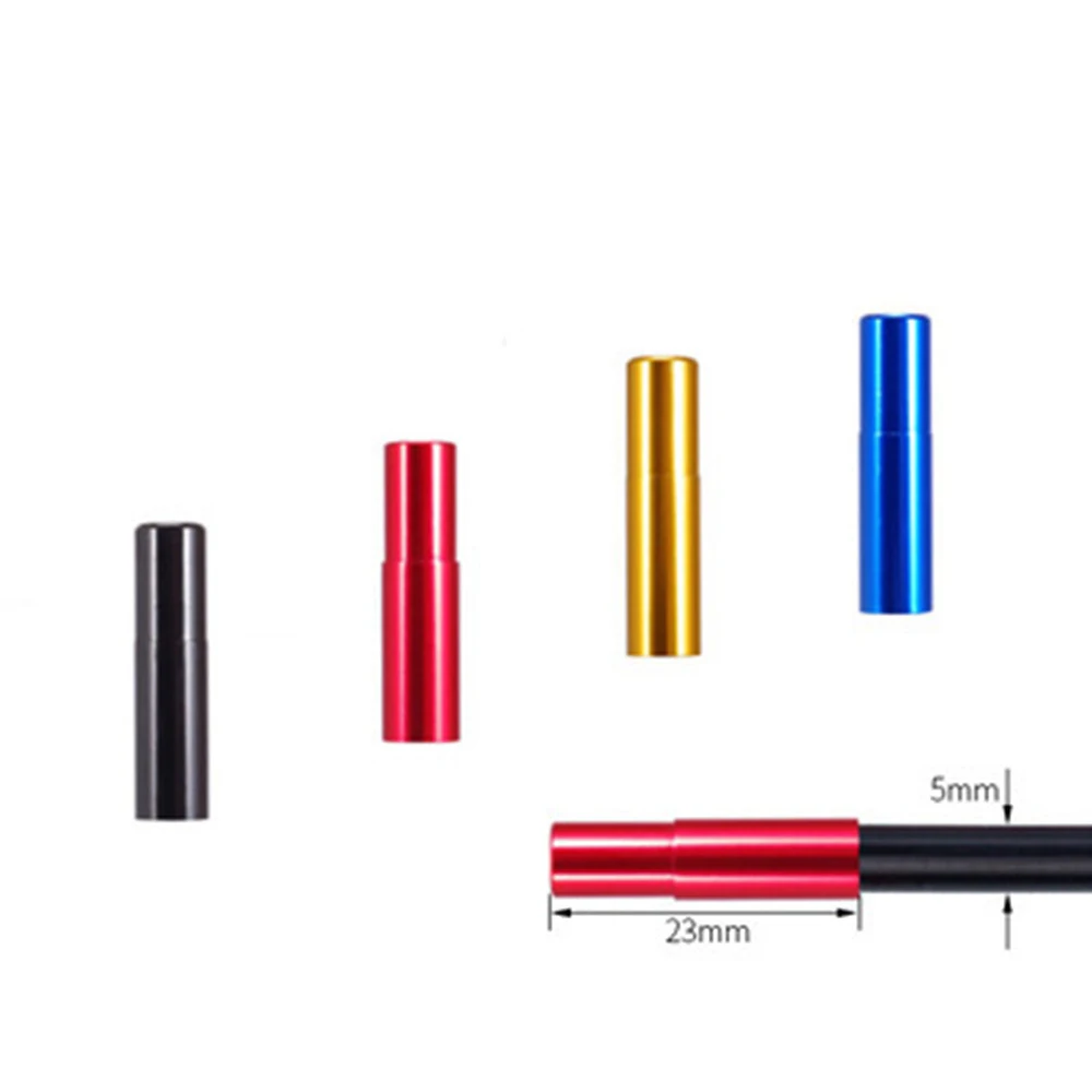 Алюминиевая крышка ТРОСА ТОРМОЗА/переключателя передач 4 мм 5 шт. аксессуары для