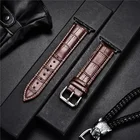 Классический кожаный ремешок для Apple Watch Series 6, 5, 4, 3, деловой кожаный браслет 44 мм, 42 мм, 40 мм, 38 мм, ремешки для iwatch