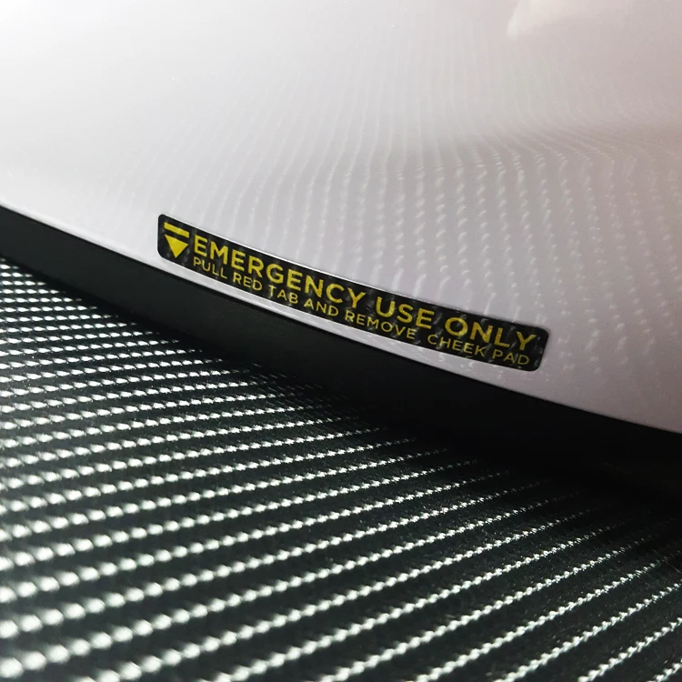 1 пара использования в экстренных случаях только тянуть красный Tab щек накладка