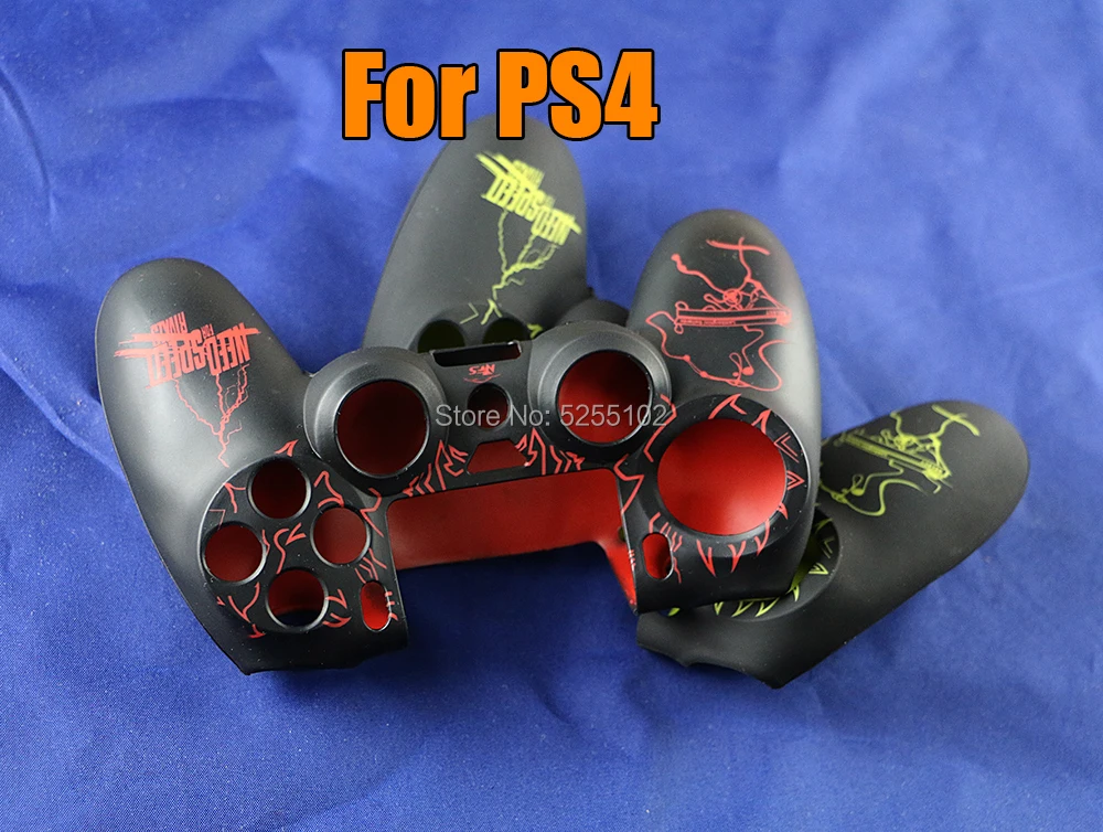Модный силиконовый резиновый гелевый Чехол для геймпада PlayStation 4 PS4 2