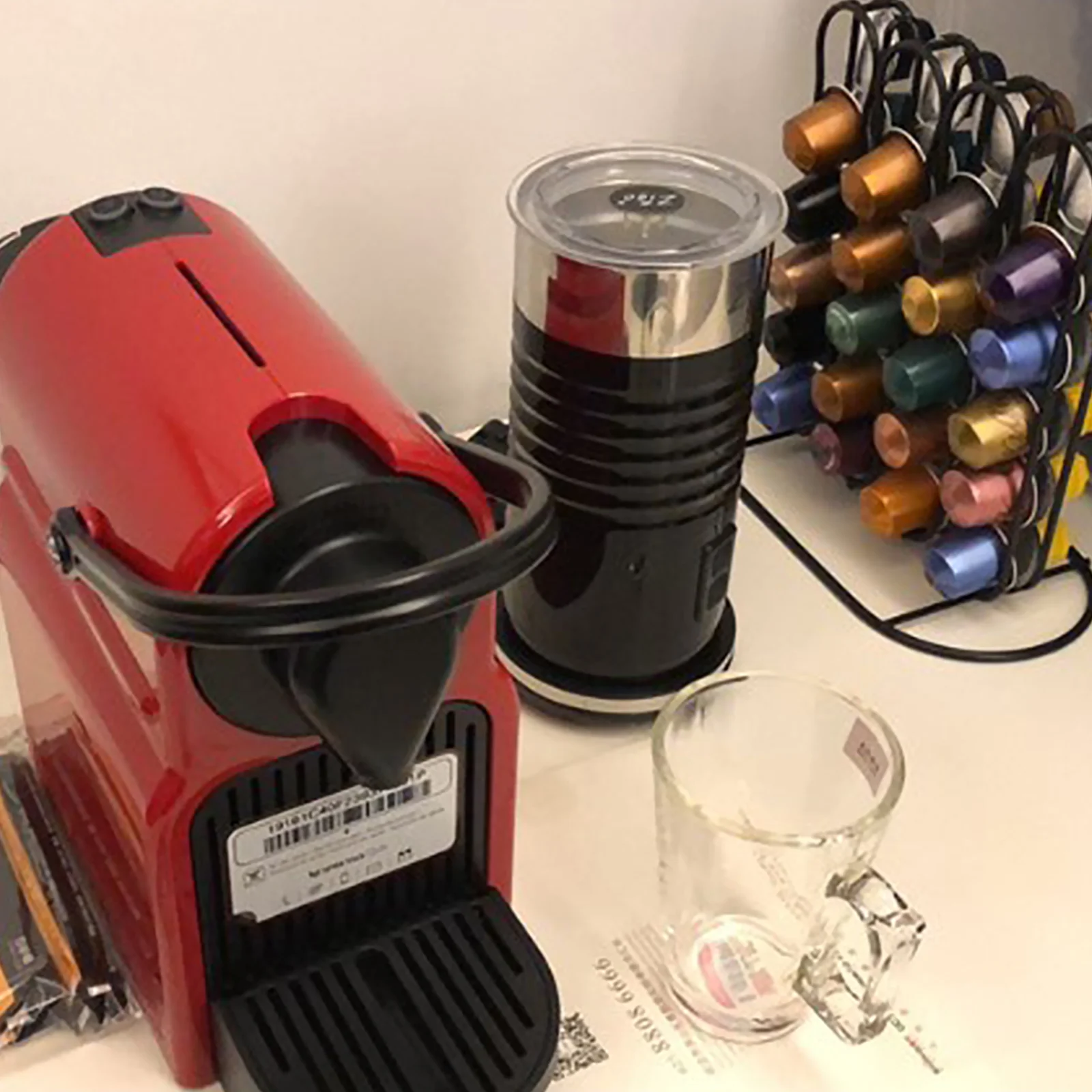 

Coffee Pods Rack Coffee Capsules Dispensing Tower Stand Fits For 40 Coffee Pods