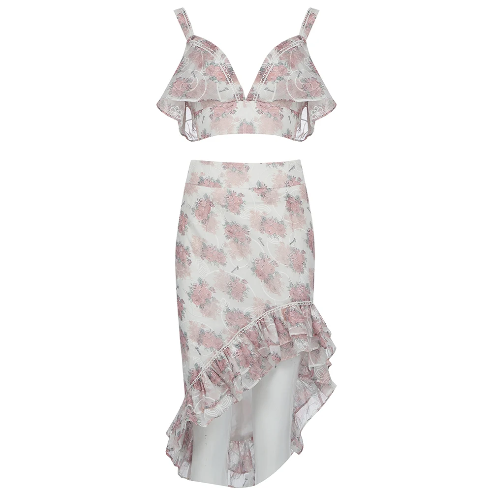 Женский костюм с принтом новинка 2020 пикантный Повседневный модный элегантный