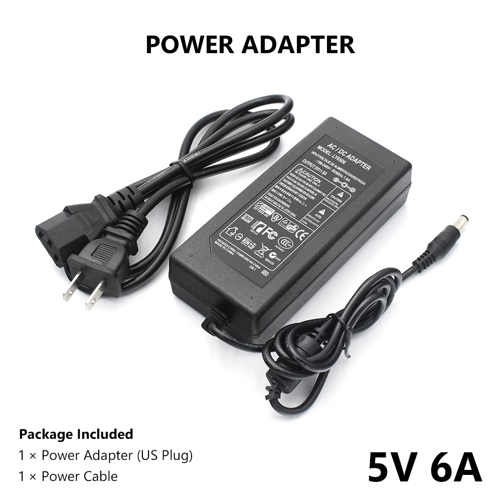 Зарядное устройство с вилкой Стандарта США/ЕС/Великобритании/Австралии 100 240 В