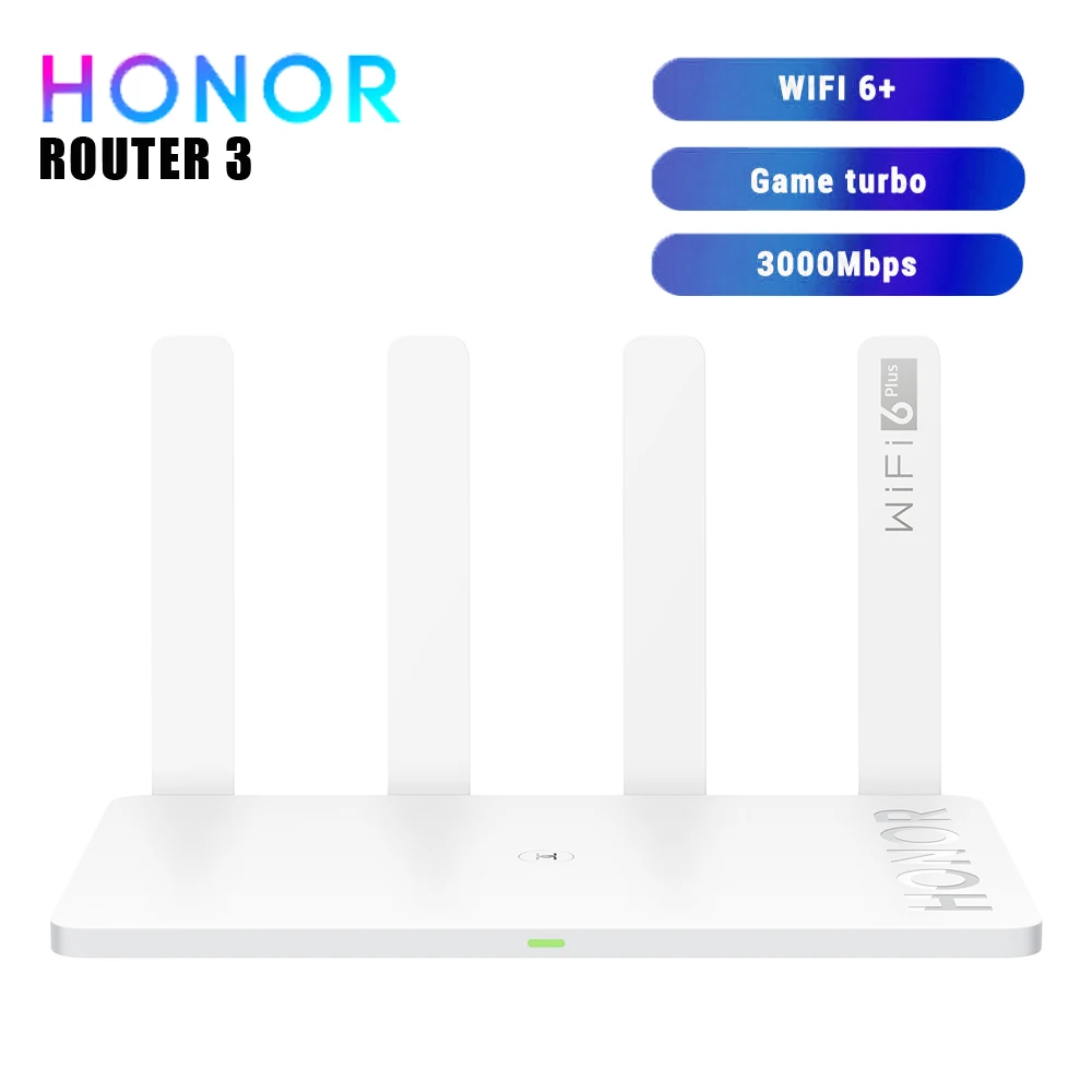 Глобальная Версия Оригинал Huawei Honor маршрутизатор 3 Wi Fi 6 + 3000 Мбит двухдиапазонный беспроводной умный дом