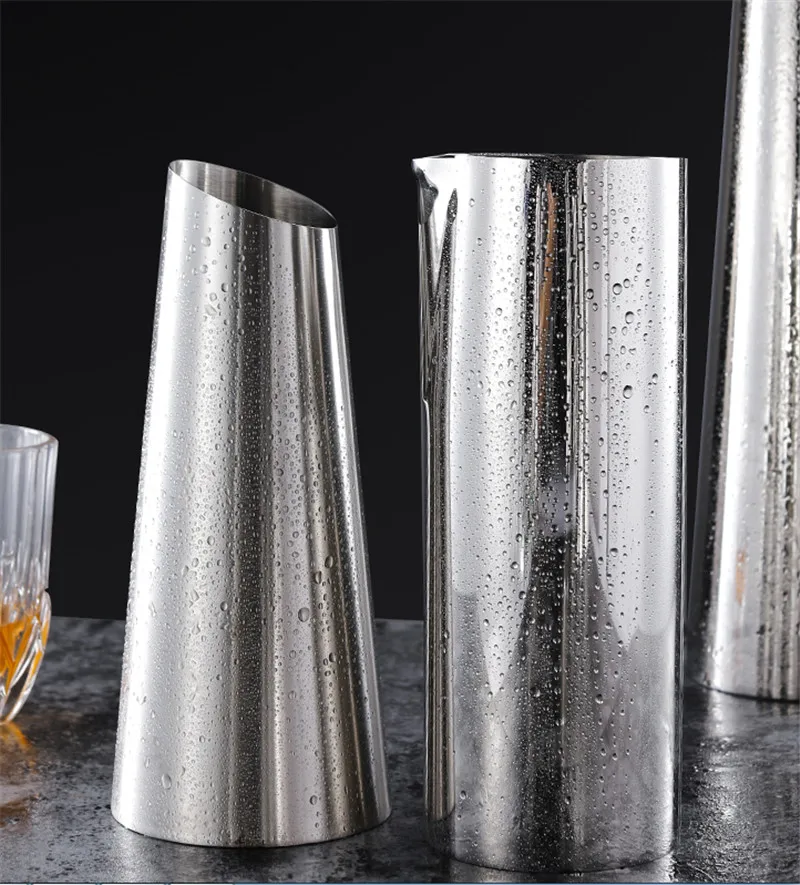 KTV Ресторан отеля кувшин для холодной воды Золотой лед замораживание чайник вино