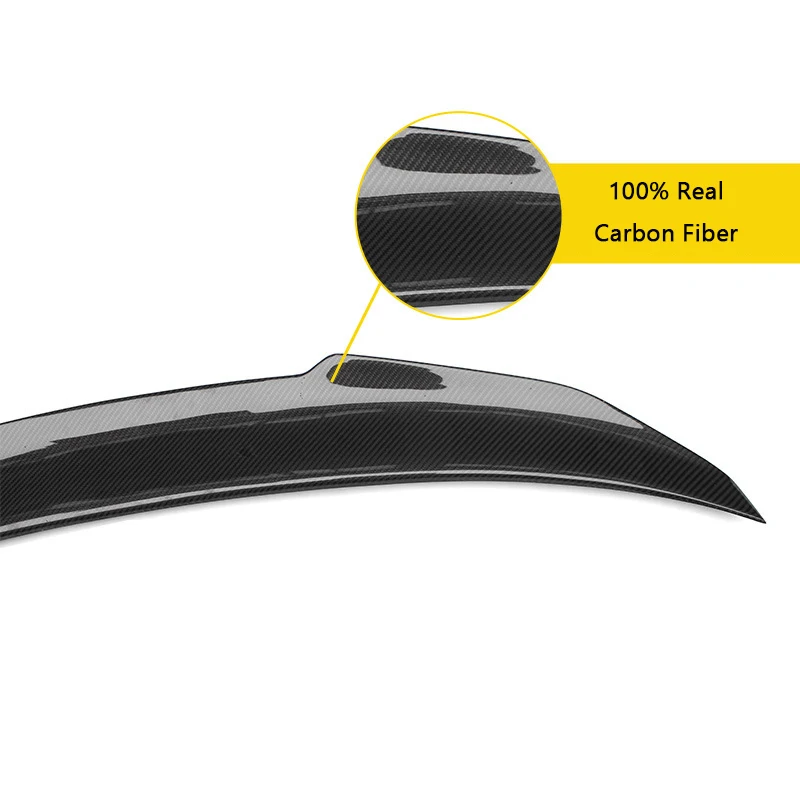 Реальные углеродного волокна задний машинный спойлер крыло для BMW 2/3/4/5 серии F22 E90