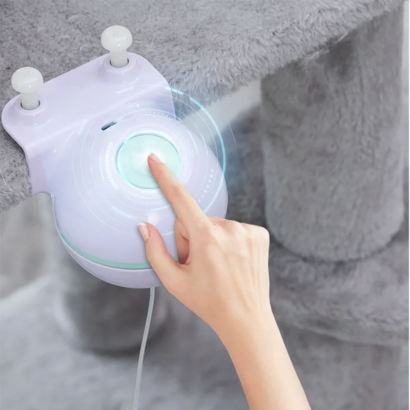 

Electric Cats Laser Sensing Pet Cat Toy Interactive 360 Degrees Rotating Feather Kitten Game Automatic Toys USB Charge WJ824