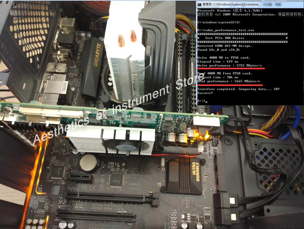Xilinx Kintex UltraScale DDR4 PCIE3.0 ускорение передачи данных машина ПЛИС | Мебель