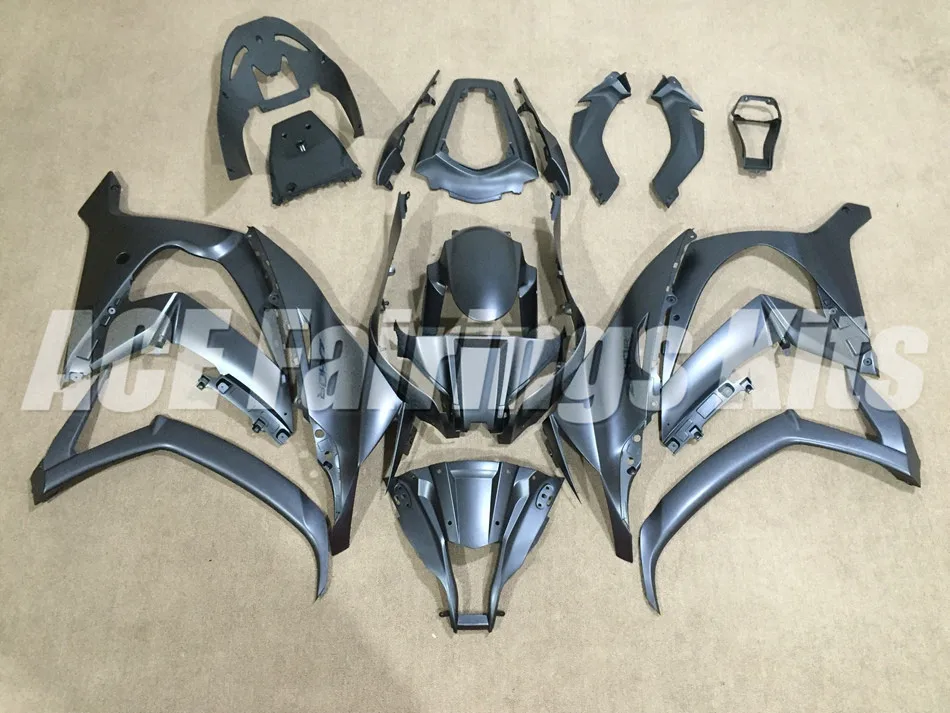 Новый комплект обтекателей из АБС пластика подходит для kawasaki Ninja ZX 10R ZX10R 2011 2012 2013