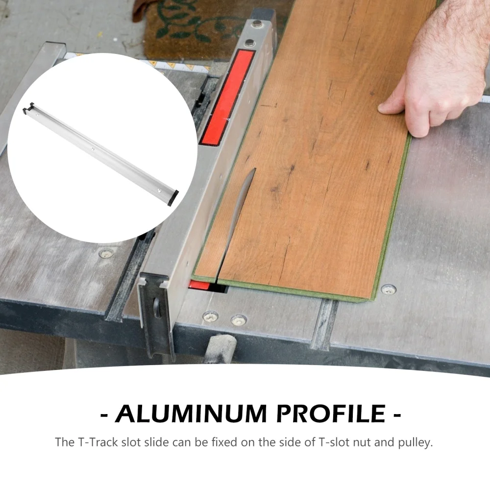 

1pc Aluminum Extrusion Profile T-Slot Miter Track Jig Linear Rail Woodwork Tool