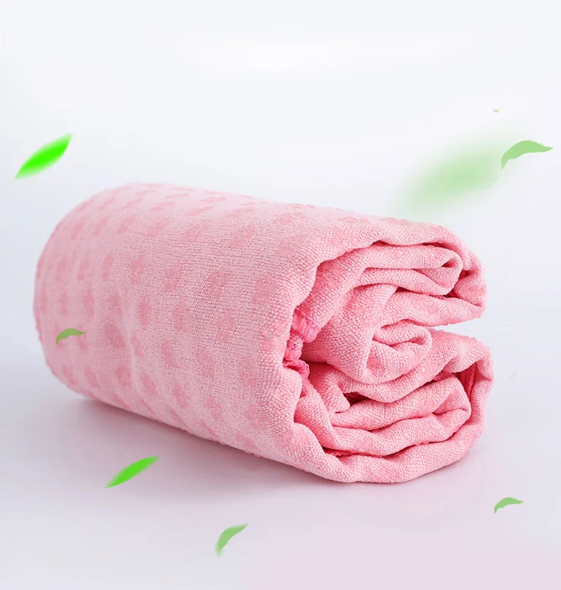 

2021 Non Slip Yoga Mat Cover Towel Anti Slip Microfiber Yoga Mat Size 183cm*61cm 72''x24'' Towels Pilates Blankets Fitness