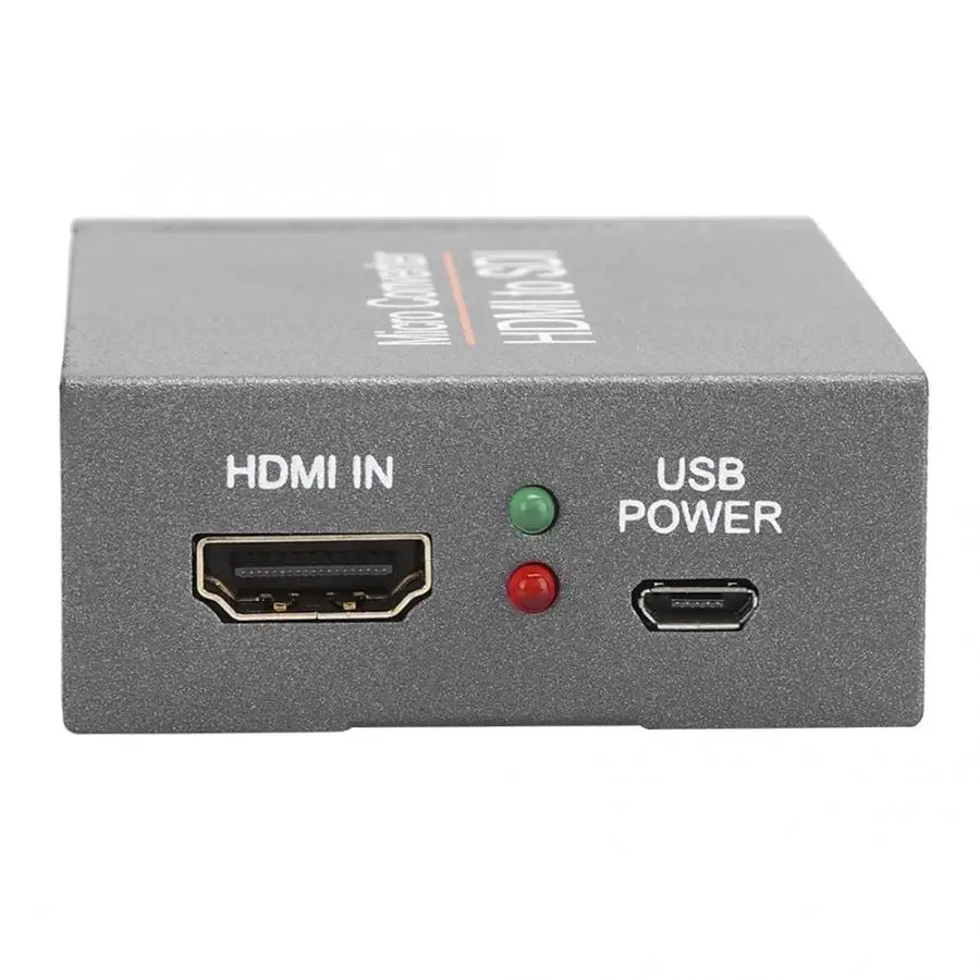 Преобразователь HDMI в SDI DC 5V Iron Shell Min HD to 2-сторонний преобразователь 3G-SDI/HD-SDI уровня
