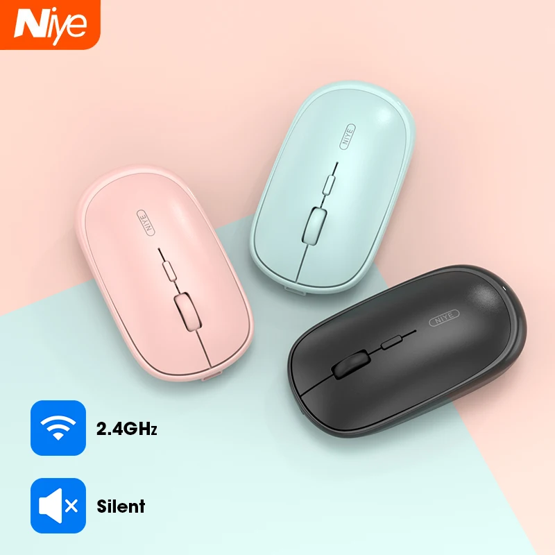 Беспроводная перезаряжаемая мышь Sky Wireless Mouse 2 4 ГГц бесшумная 1600 DPI регулируемая