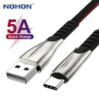 Кабель USB Type-C для Xiaomi Mi 11, Redmi K40, Note 9, 5A, Samsung S20, S10, Huawei P40, 3 м