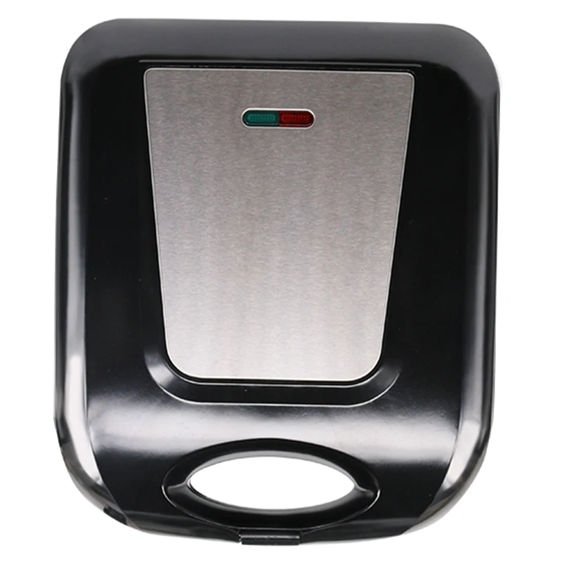 Домашняя офисная сэндвич машина тостер с антипригарной пластиной электрический