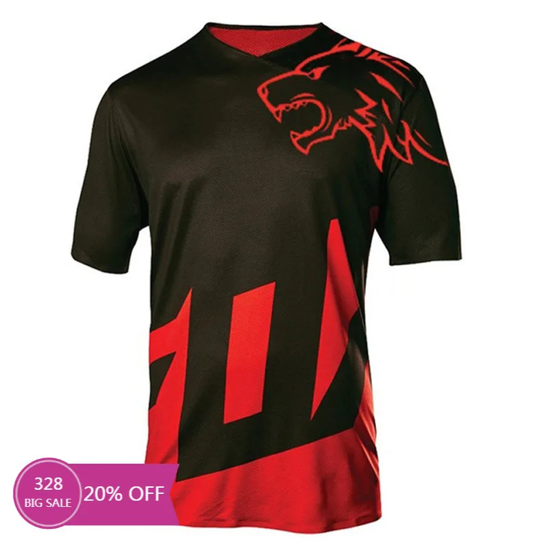 

2021 motocross shirt summer men's motocross jersey mx cycling mtb offroad bike homme downhill shirt FXR FXR DH MTB