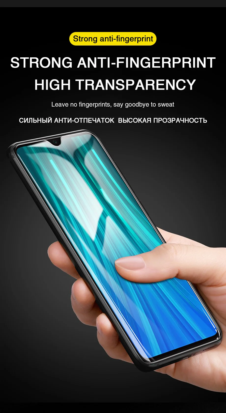3 шт. закаленное Стекло для Xiaomi Redmi Примечание 7 6 5 Huawei Honor 8 Pro Экран Защитная Стекло для Redmi Note 8 7 6 5 полный Экран Стекло