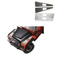 metal hood decorative plate intake grille kit for 110 traxxas trx4 land rover defender rc model car guard cover spare parts