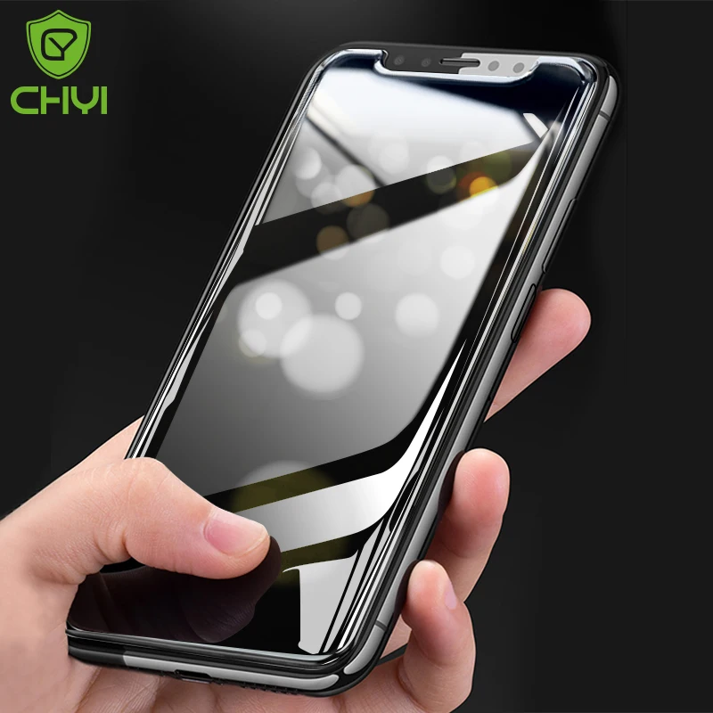 CHYI большое дуговое стекло для Xiaomi mi 8 Pre mi um стекло протектор экрана олеофобное покрытие лучшее закаленное стекло mi 8 аксессуары