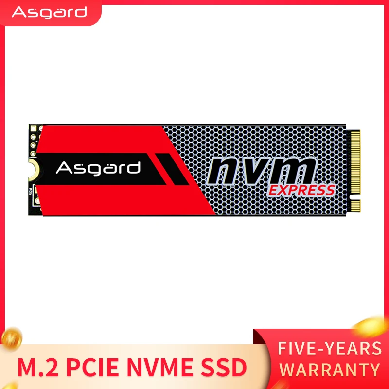 Топ продаж Asgard 3D NAND 256 ГБ 1 ТБ M.2 NVMe pcie SSD внутренний жесткий диск для ноутбука Настольный ПК Высокая производительность PCIe NVMe