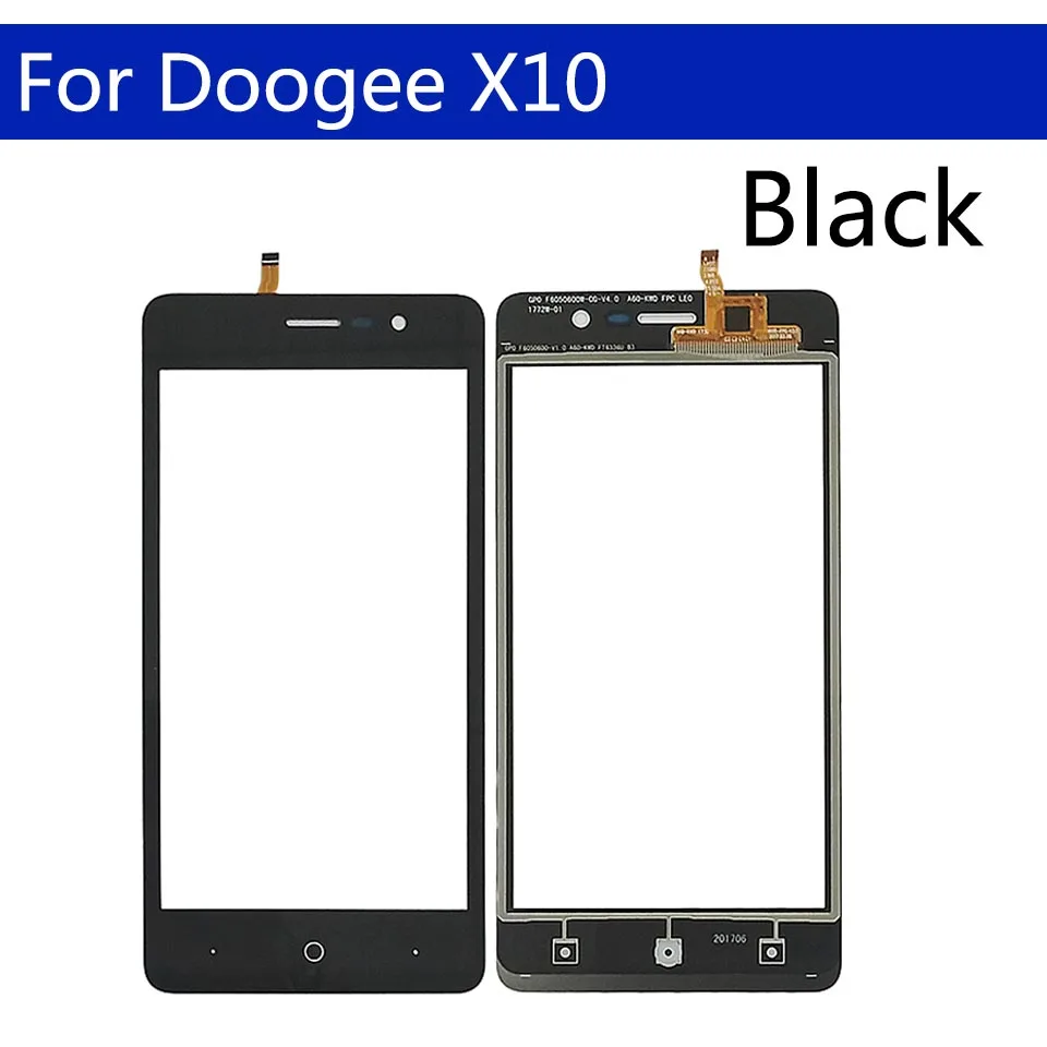 Сенсорный экран для Doogee X10 Сенсорная панель дигитайзер сменная сенсорная