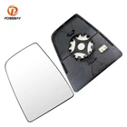 Зеркало заднего вида с подогревом, стекло, боковое зеркало, стеклянные линзы, дверное крыло, зеркало заднего вида, стекло для Ford Transit MK8 2014-2020, 1 пара