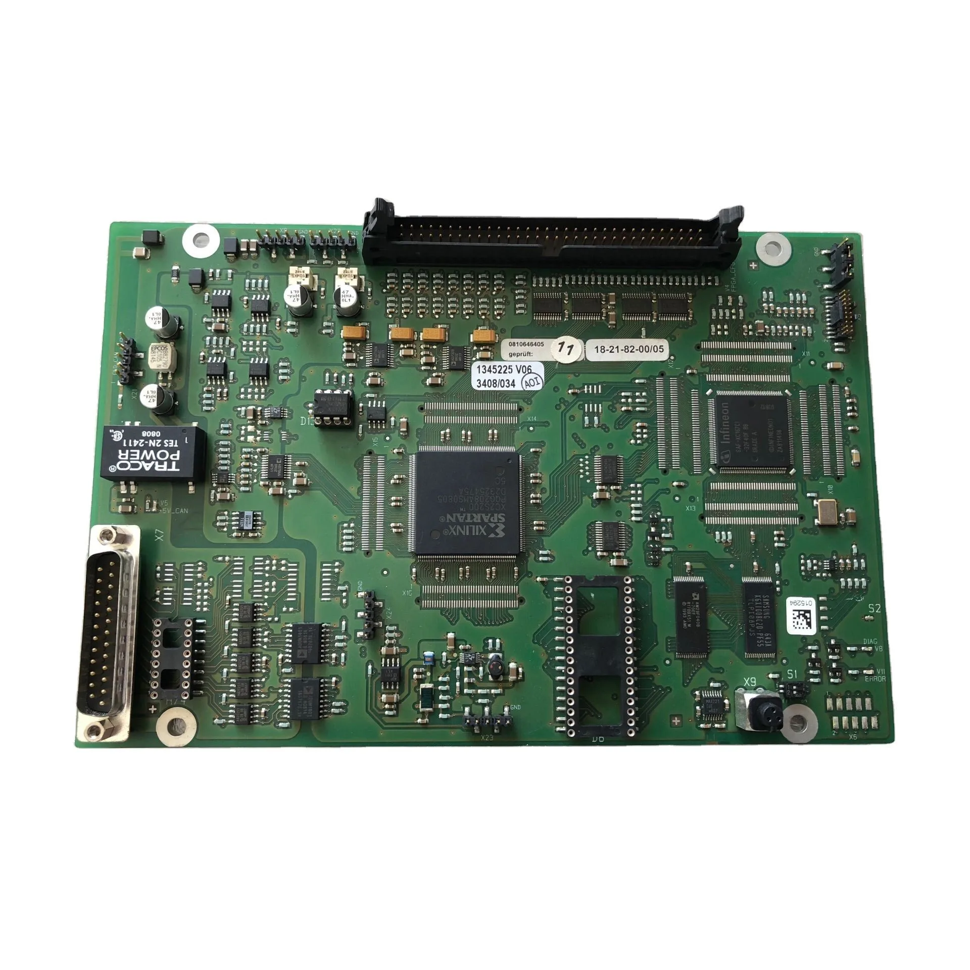 

18-21-82-00/05 TRUMPF PCB Circuit Board TLS-18-21-82-01-V02 Used