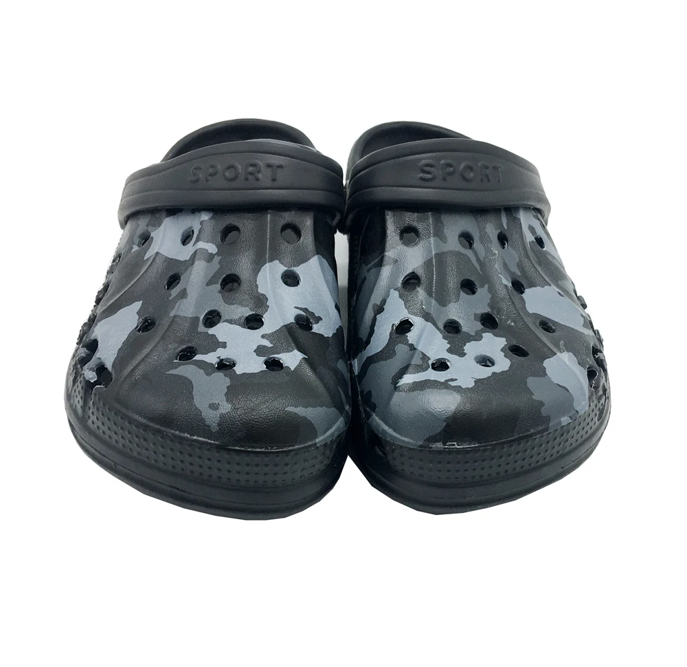 

Лето 2021, детская обувь для мальчиков, Детские пляжные сандалии для подростков, камуфляжный принт, размер евро 31-38