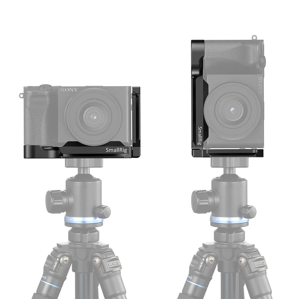 SmallRig A6600 БЫСТРОРАЗЪЕМНАЯ L кронштейн пластина для sony A6600 Arca-швейцарская боковая пластина+ опорная пластина L Пластина Vlog съемка пластина-2503