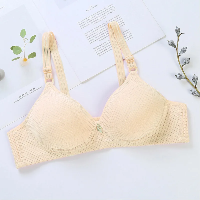 

Women Bra Full Coverage Ultra-thin Unlined Cotton Szie 36-44 Underwear Wireless Minimizer BralLadies Lingerie For Womanette