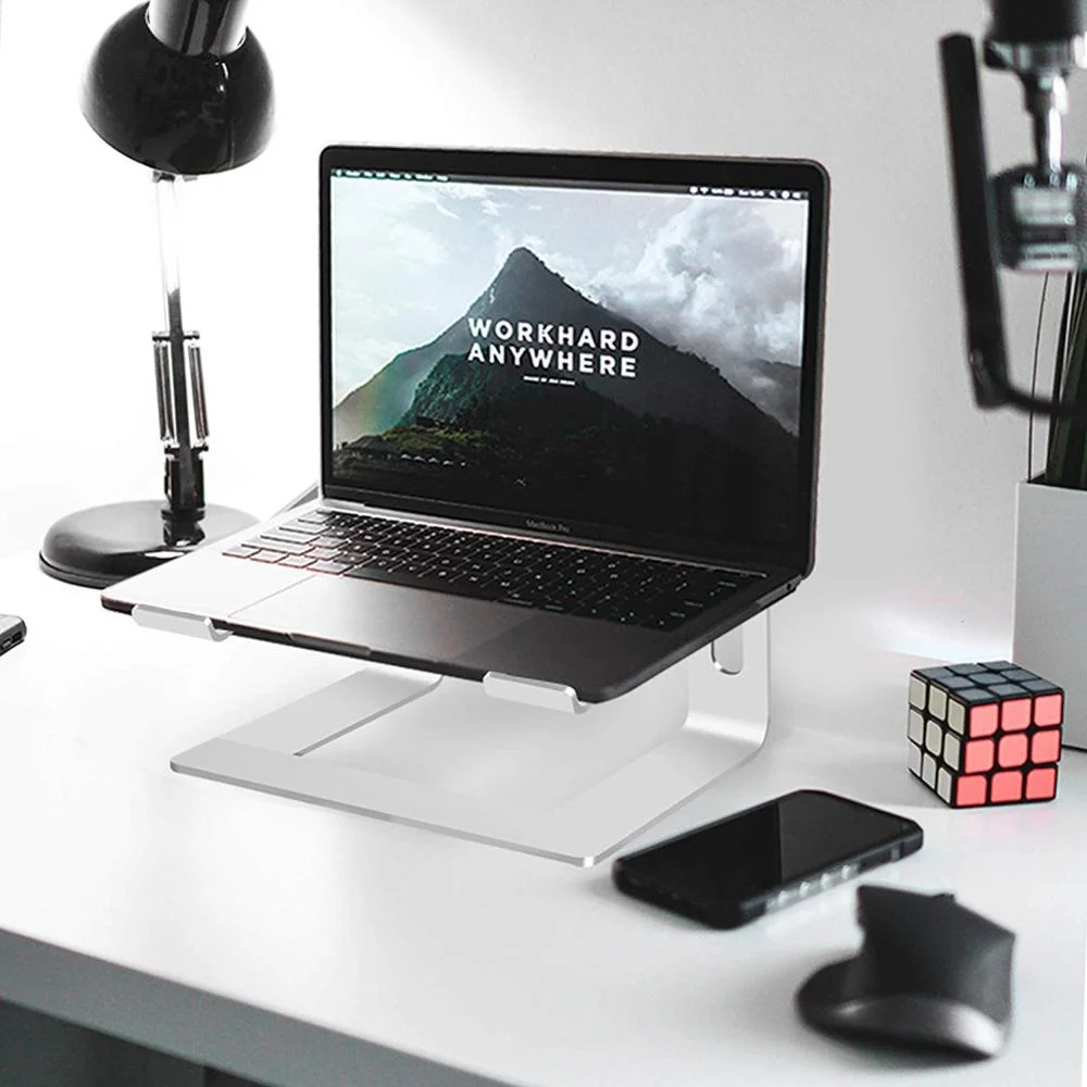 

Ergonomic aluminum desk notebook holder detachable laptop stand for Apple for MacBook Air Pro for Dell for HP 10-15.6"Laptops