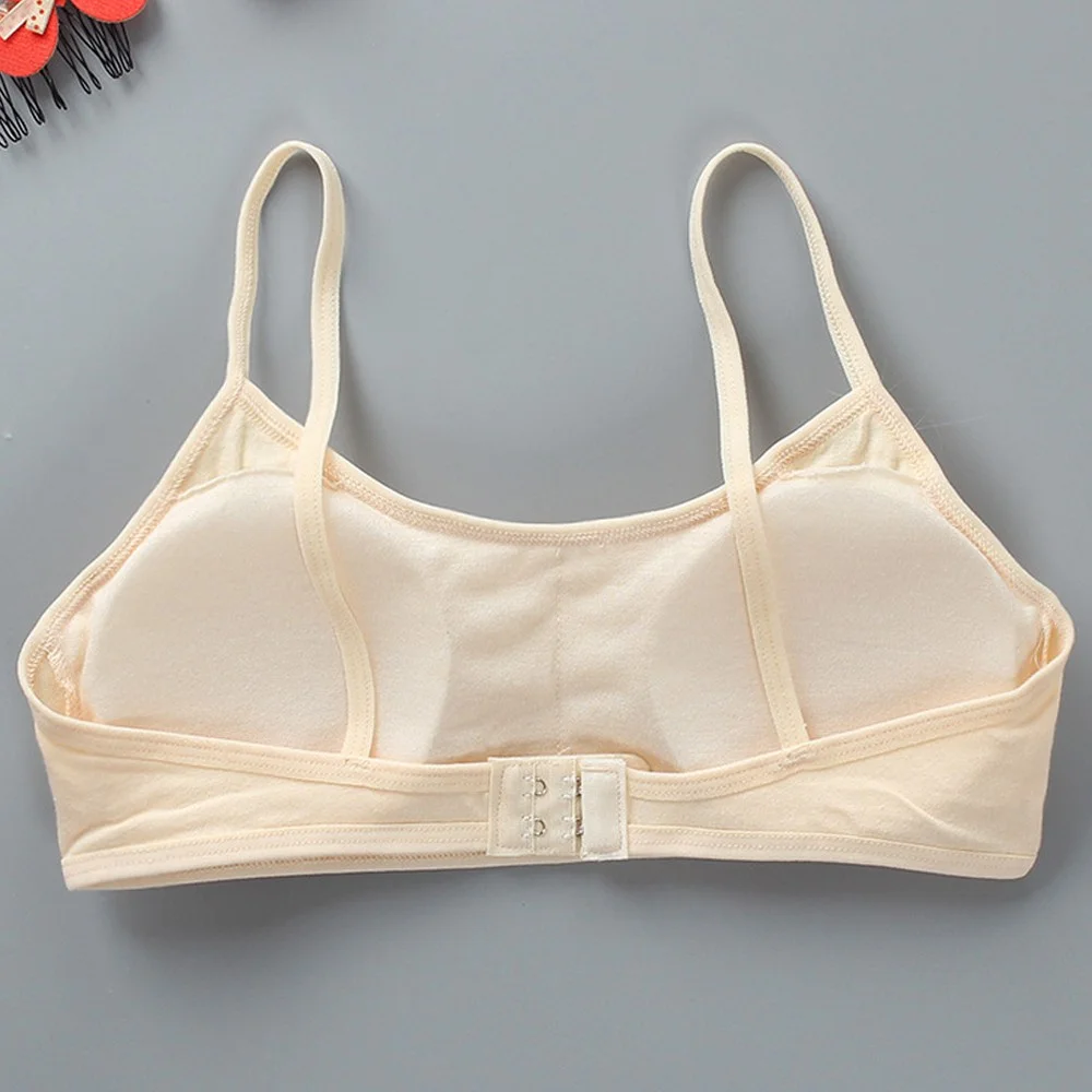 

Teenager Young Girls Sports Bra Padded Breathable Training Soft Cotton Underwear