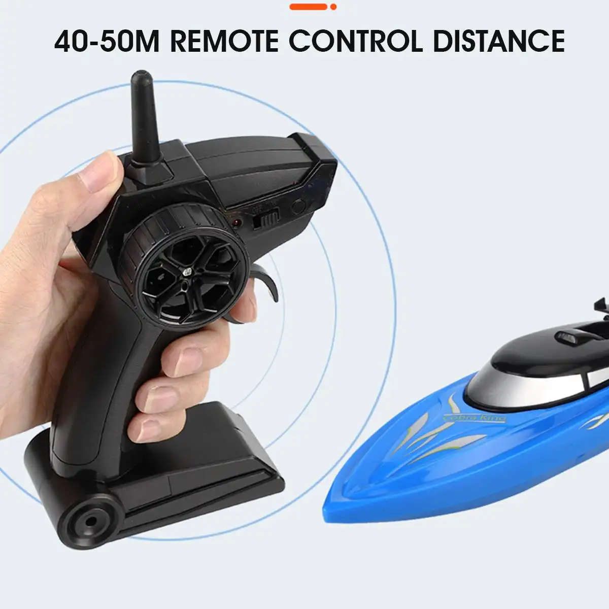 JJRC 2 4G 48 км/ч Электрический гоночный корабль с дистанционным управлением
